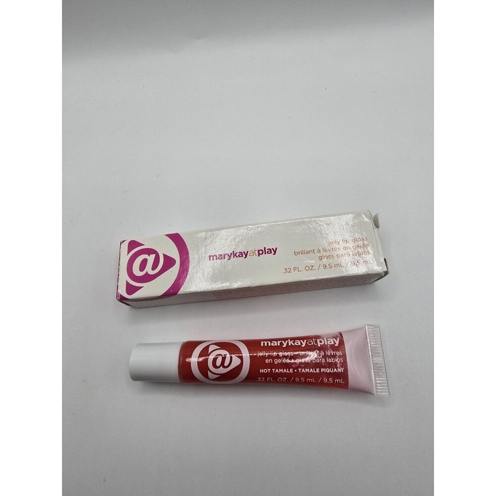 Mary Kay At Play Jelly Lip Gloss .32 fl oz Red Hot Tamale Brand New Old Stock